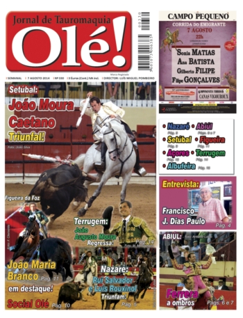 Capa do Jornal Olé - Hoje nas Bancas